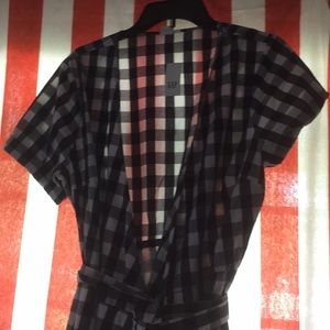 Nwt gap maxi wrap dress with ruffle